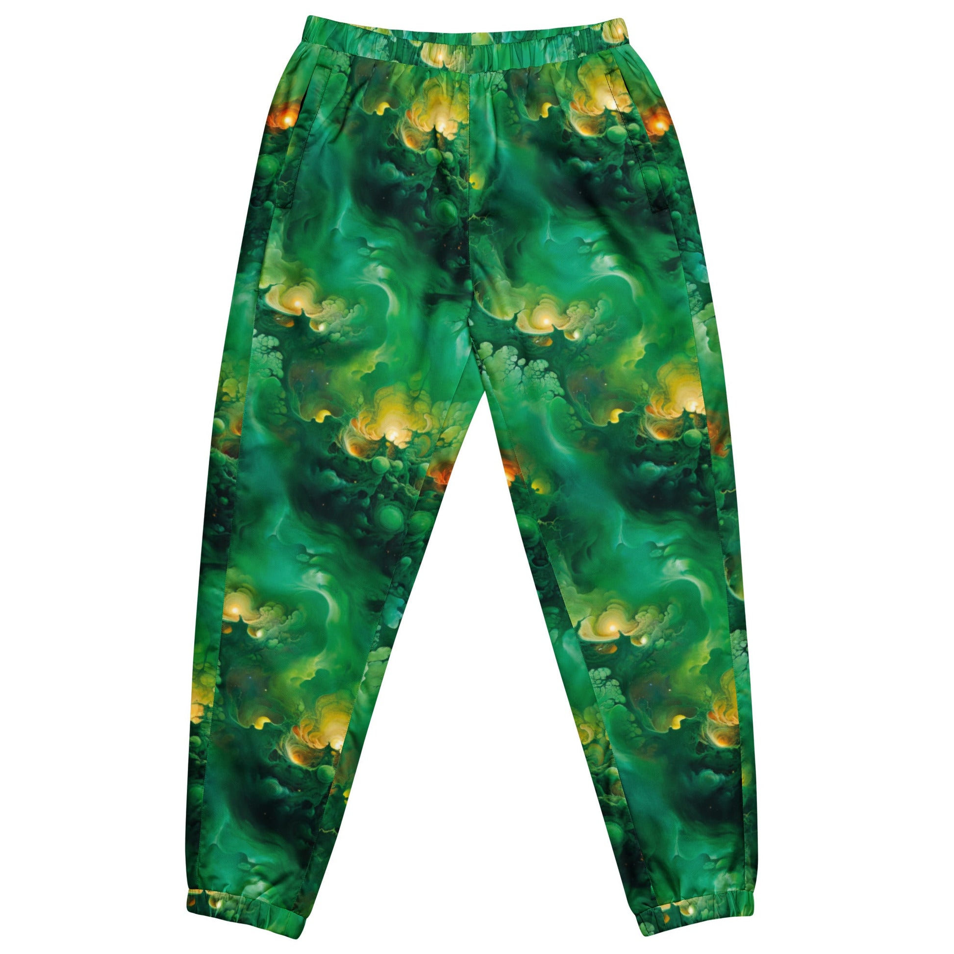 Unisex Track Pants - Viridian Shroud | Jelly Kvlt