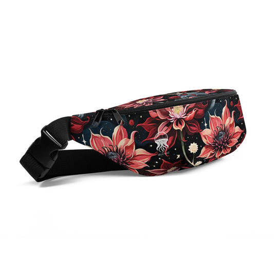 Twilight Dahlia Fanny Pack | Stylish & Functional