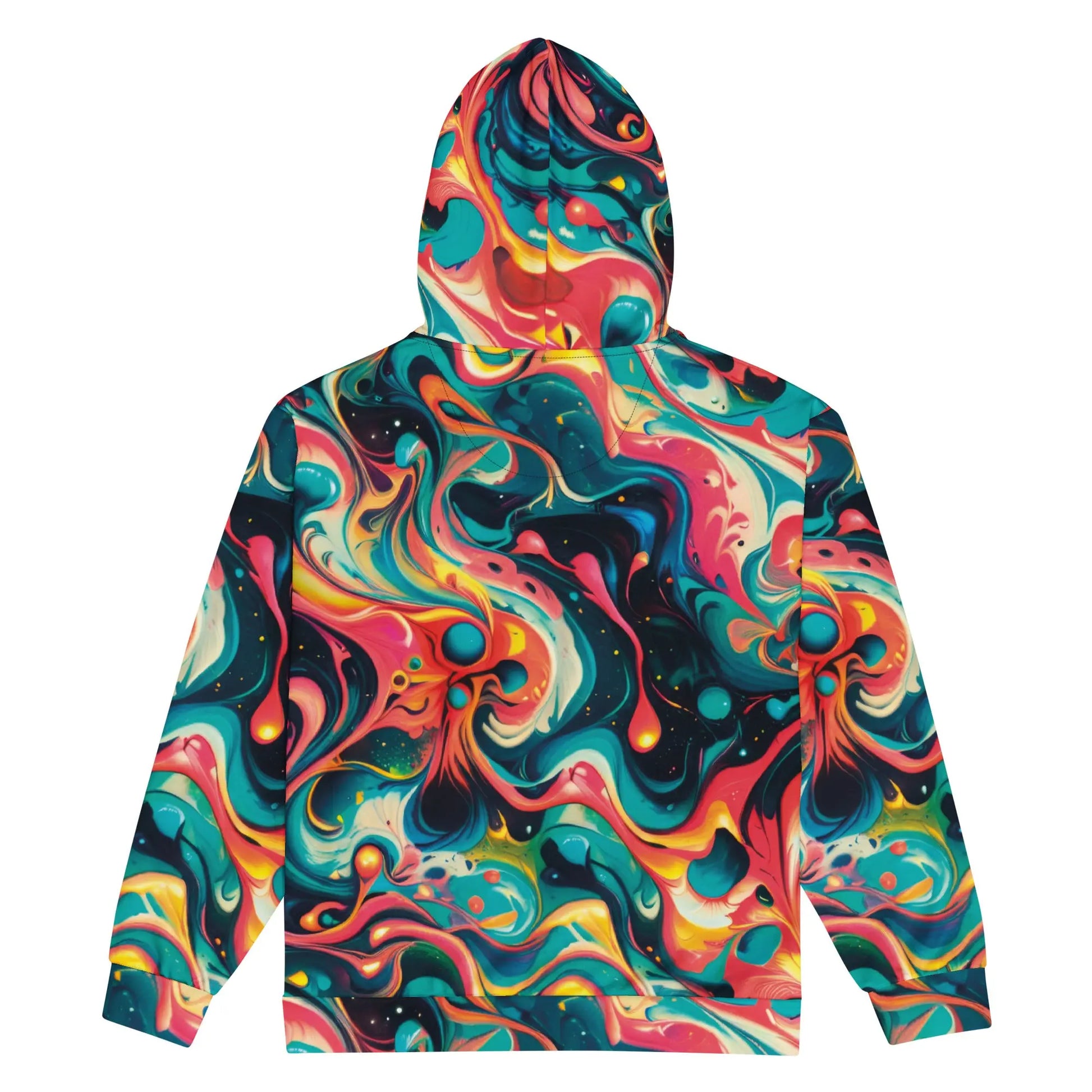 Unisex Comfort Zip Hoodie - Celestial Splash | Cozy & Functional by Jelly Kvlt