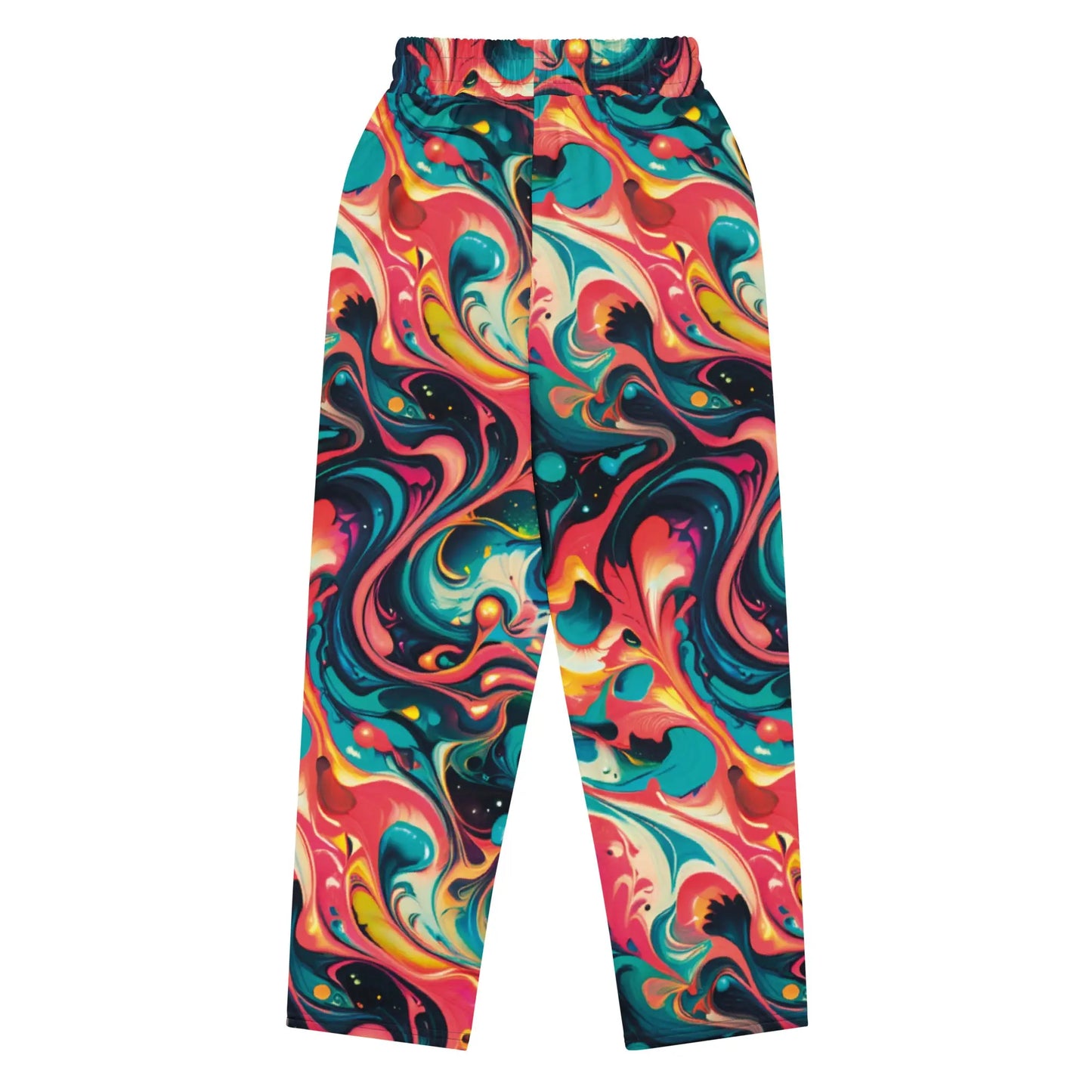 Wide-Leg Joggers - Celestial Splash | Bold & Relaxed Style by Jelly Kvlt