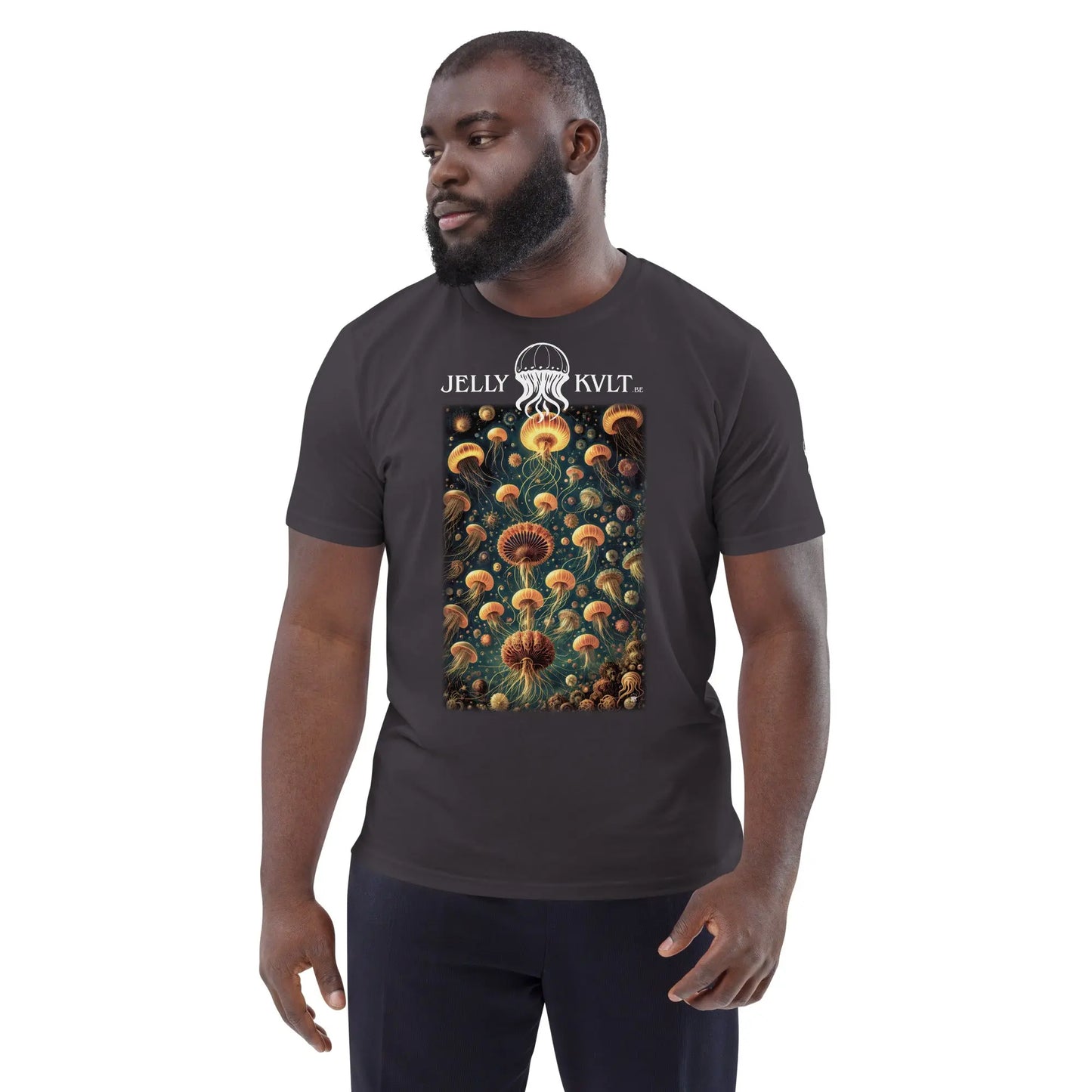 Unisex organic cotton t-shirt - Celestial Dance Jelly Kvlt