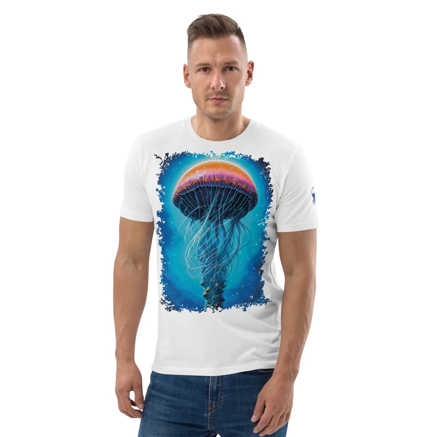 Unisex organic cotton t-shirt - Void Voyager Jelly Kvlt