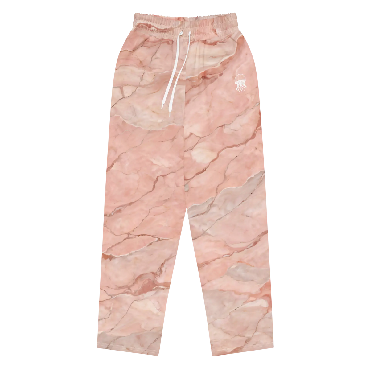 Wide Leg Joggers Rosa Antica - by Jelly Kvlt