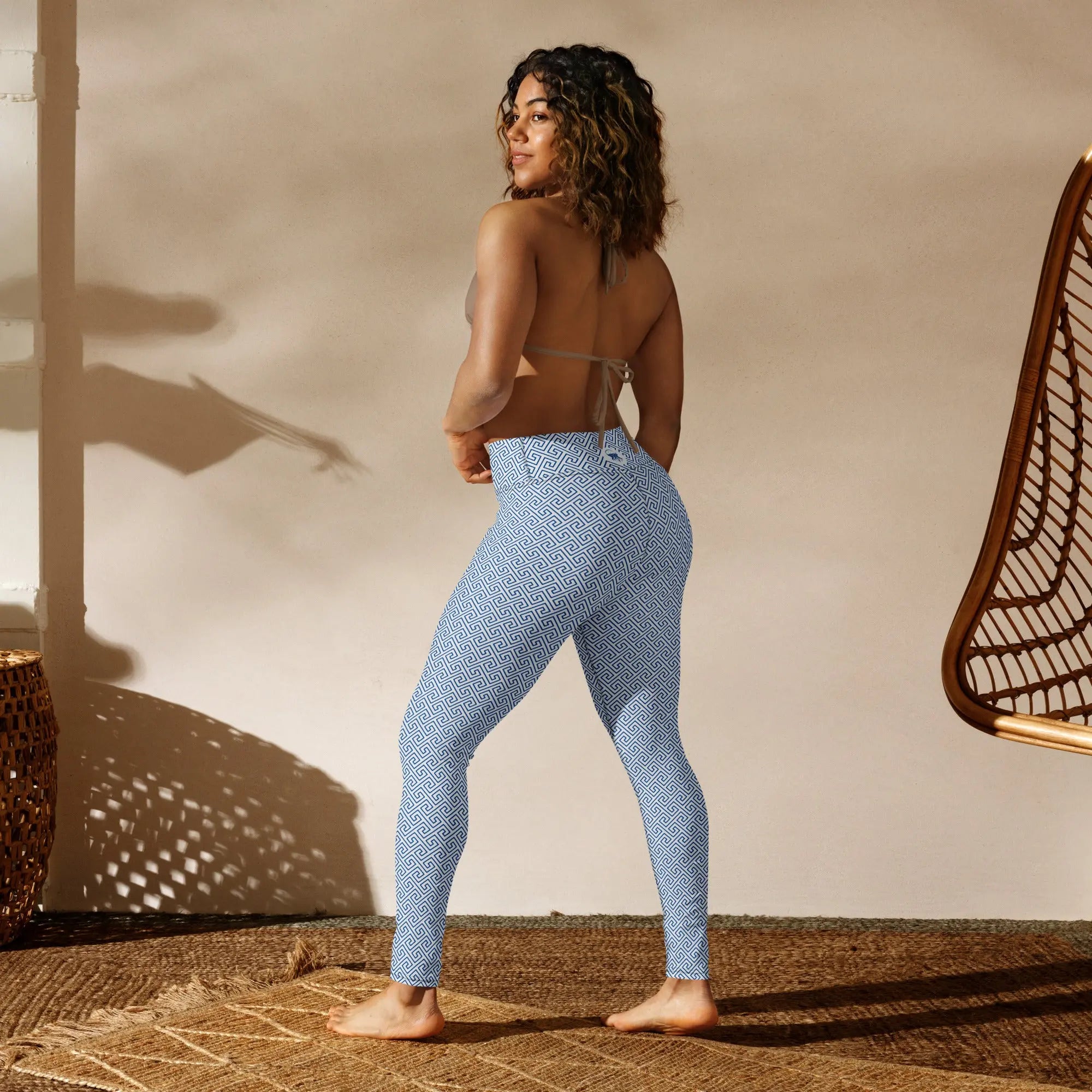 Yoga Leggings Maiandros | High Waisted Yoga Wear by Jelly Kvlt