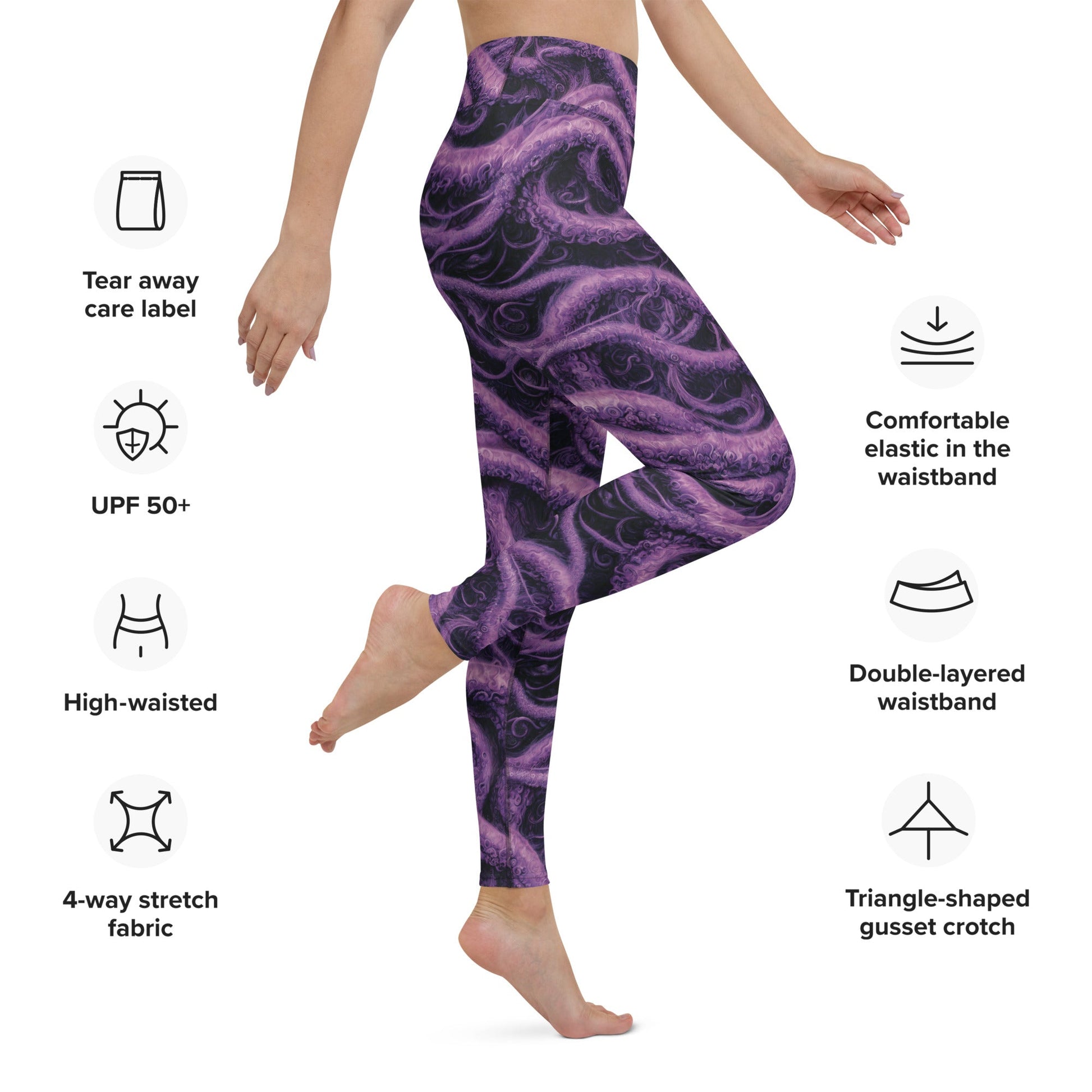 Yoga Leggings - Void Reach Jelly Kvlt