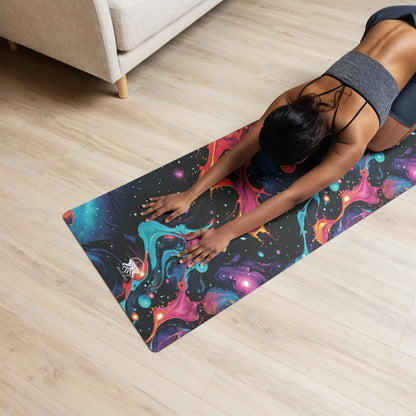 Yoga mat - Astral Tempest - by Jelly Kvlt