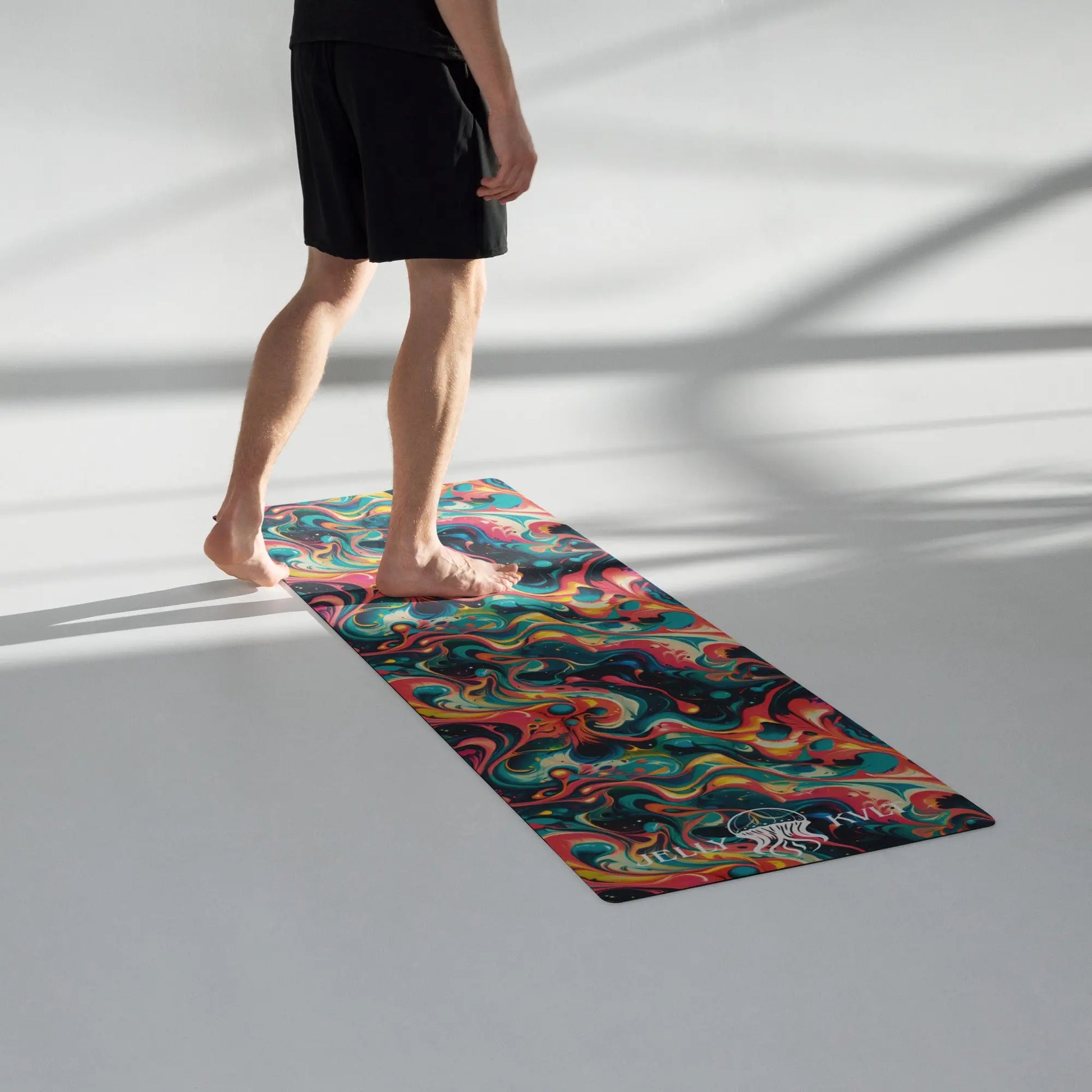 Yoga Mat - Celestial Splash | Artistic & Functional by Jelly Kvlt