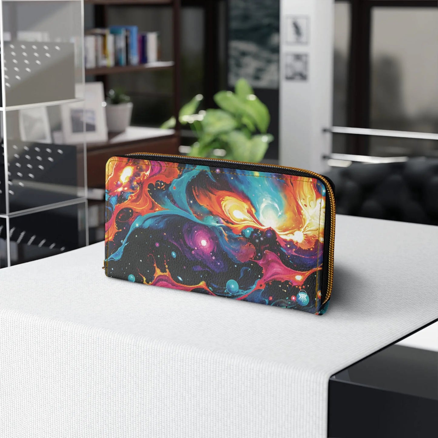 Zipper Wallet - Astral Tempest - by Printify