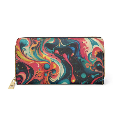 Zipper Wallet - Celestial Splash - by Jelly Kvlt