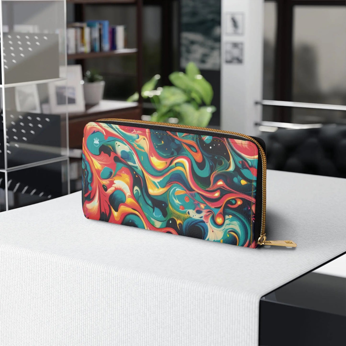 Zipper Wallet - Celestial Splash - by Jelly Kvlt