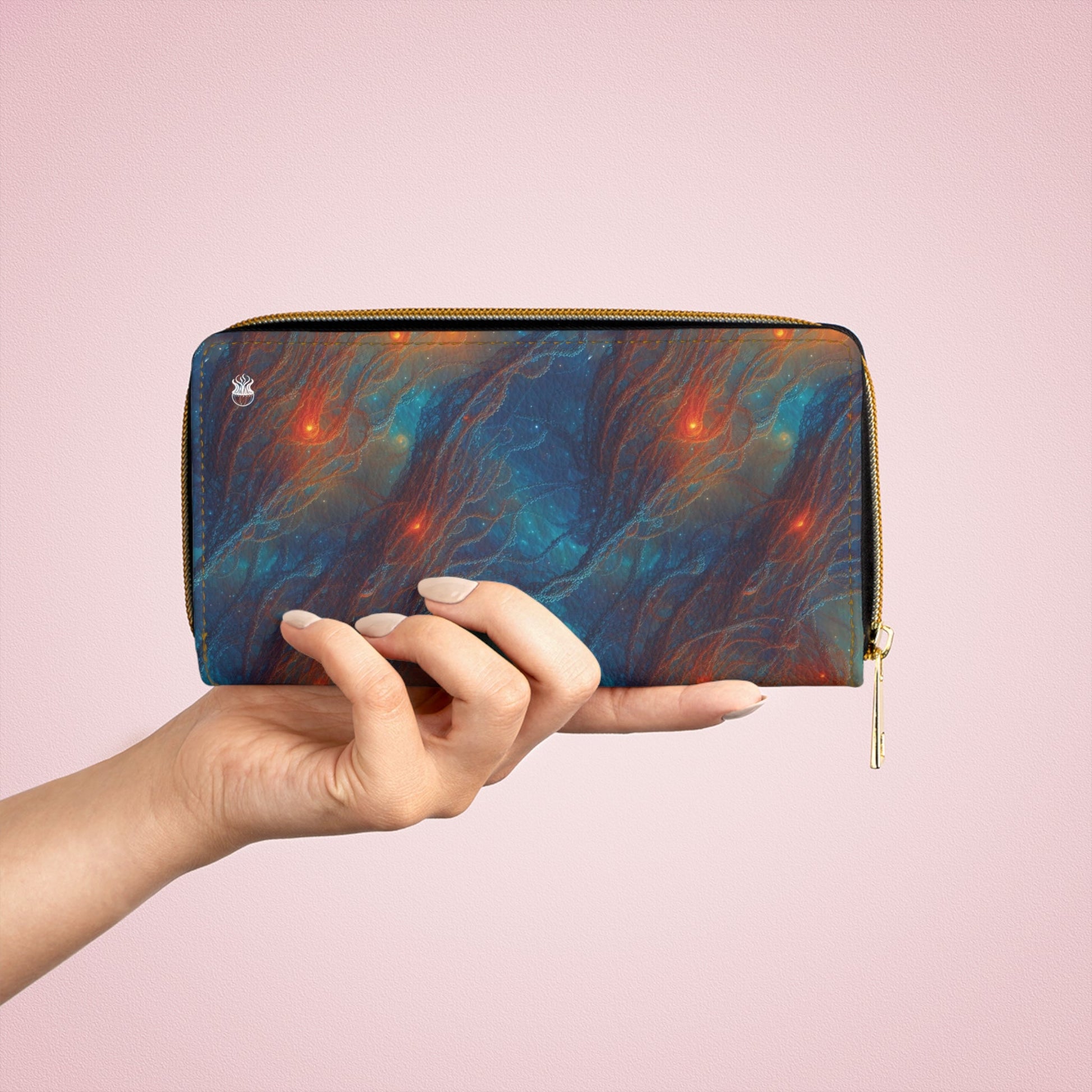 Zipper Wallet - Nebular Nexus - by Jelly Kvlt