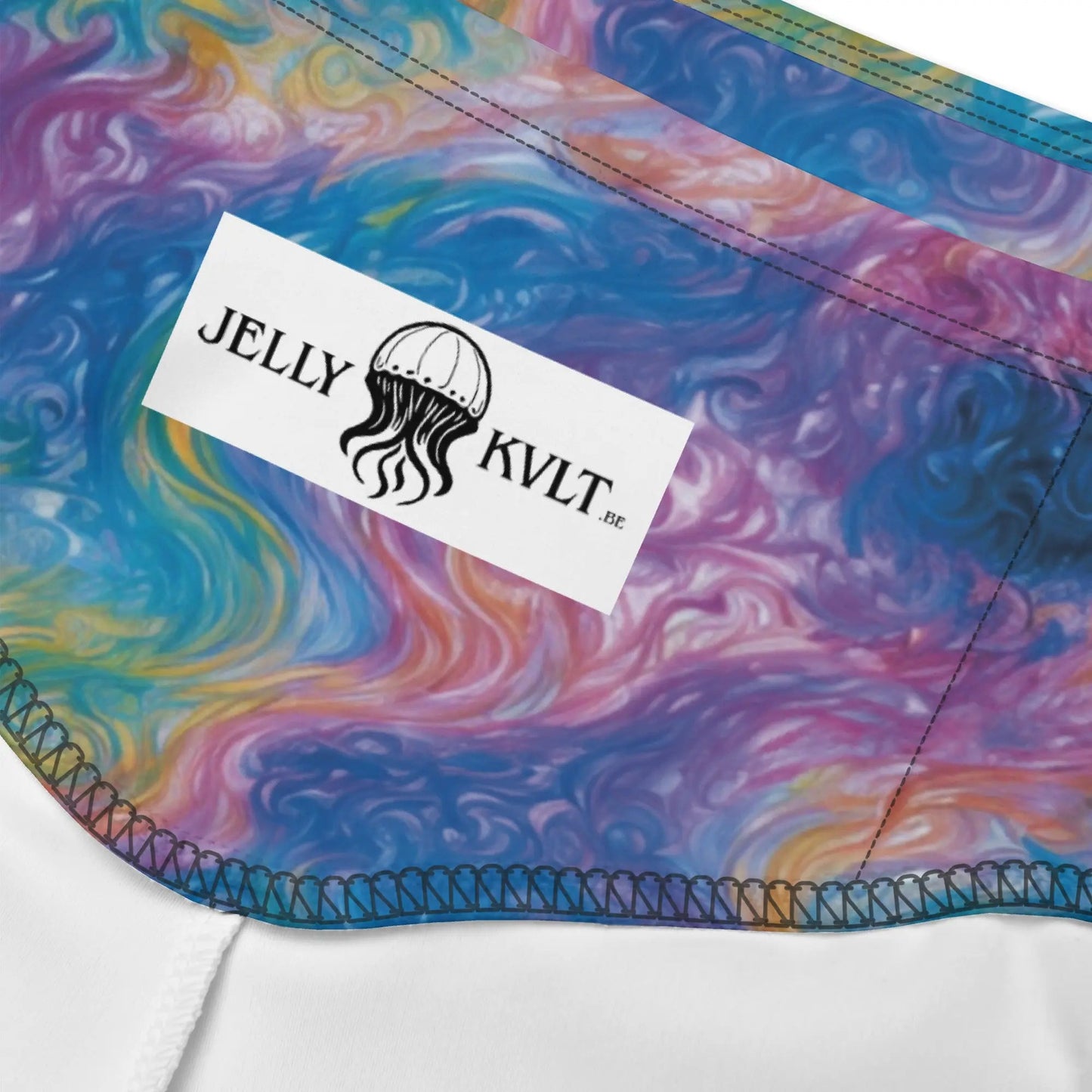 Biker Shorts - Quantum Drift - by Jelly Kvlt