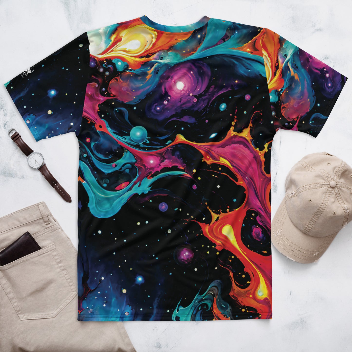 Men's t-shirt - Astral Tempest - by Jelly Kvlt