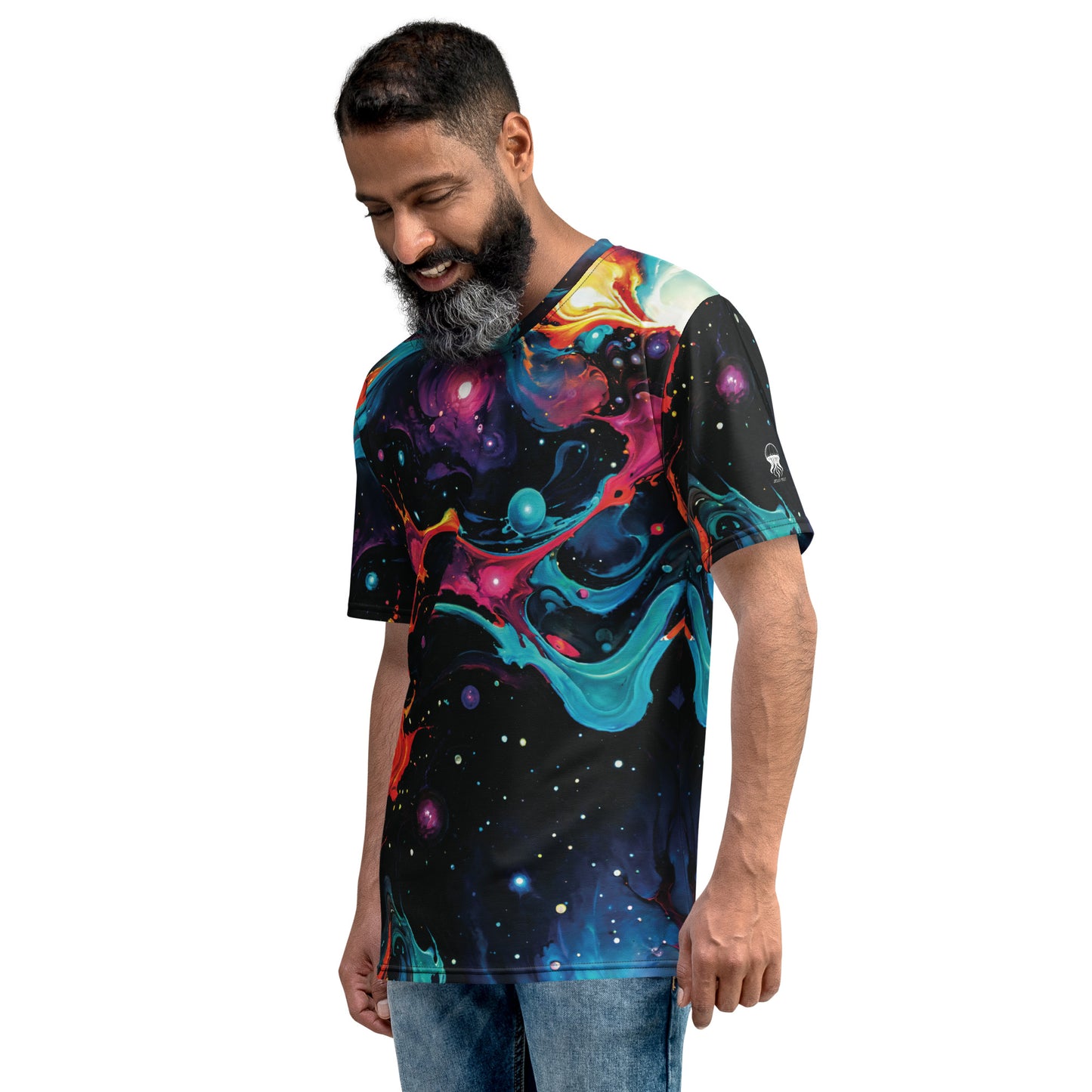 Men's t-shirt - Astral Tempest - by Jelly Kvlt