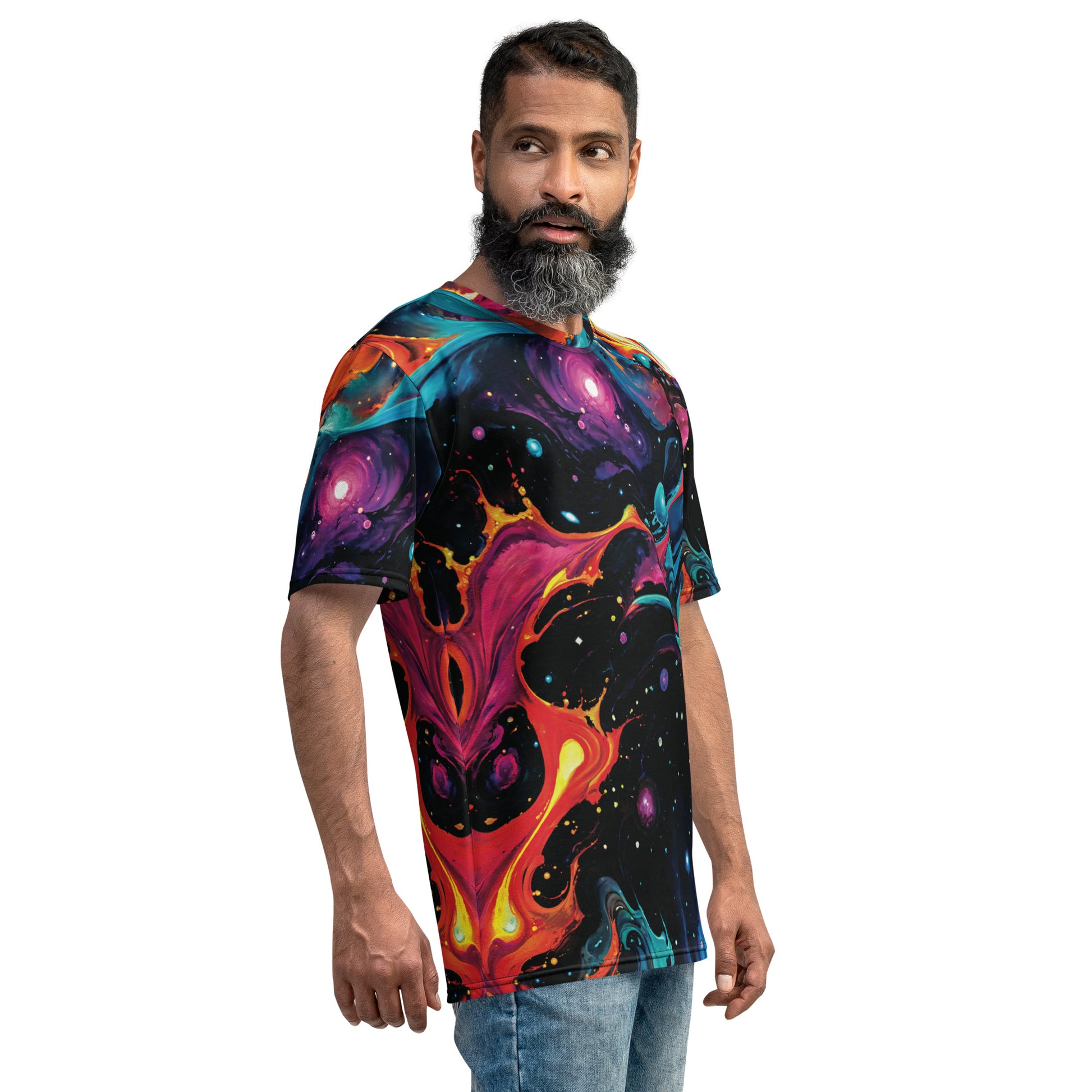 Men's t-shirt - Astral Tempest - by Jelly Kvlt