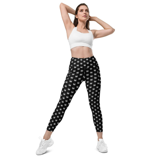 Leggings with Pockets - Jellyfish Invaders: Functional & Unique Style