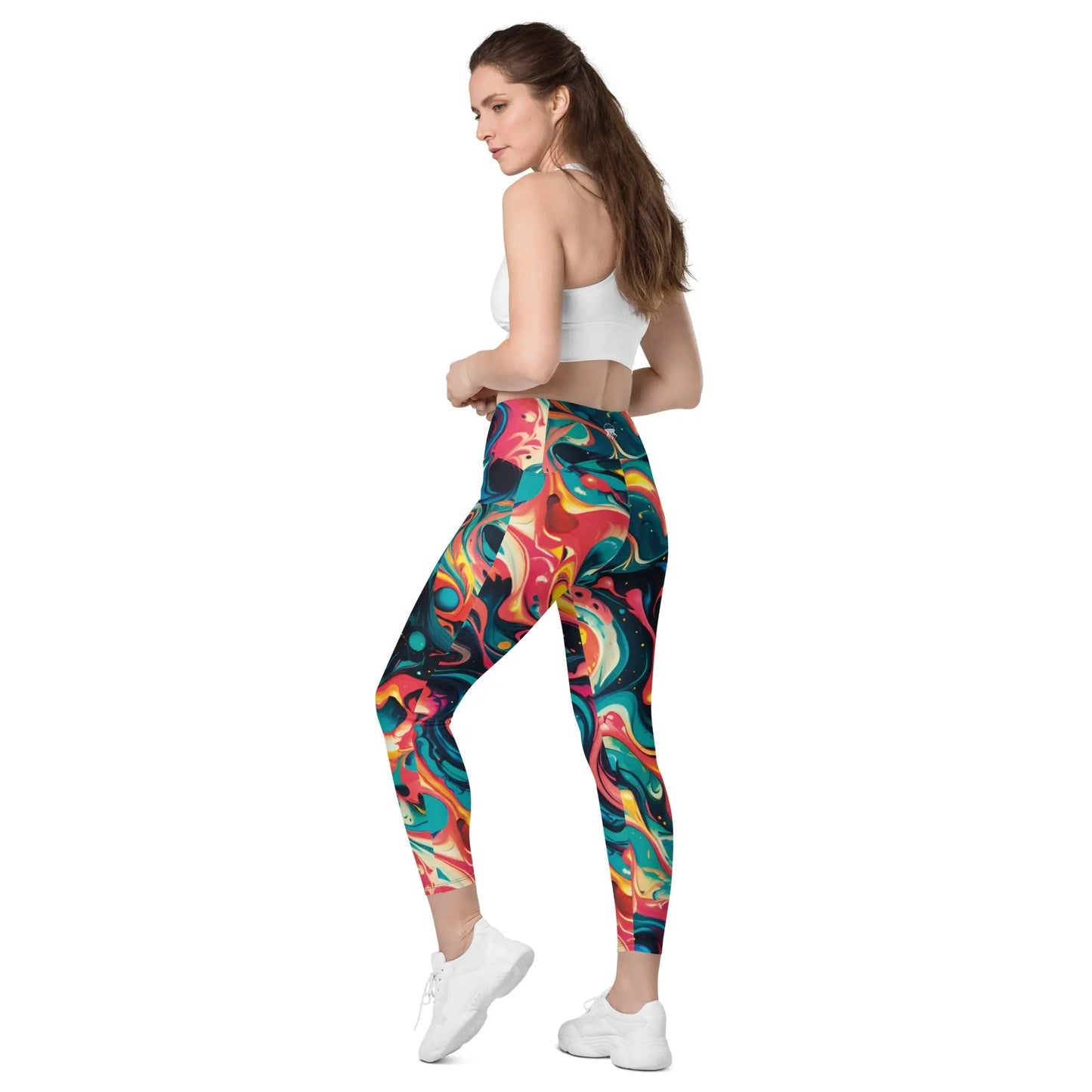 Leggings with Pockets - Celestial Splash | Practical & Stylish by Jelly Kvlt