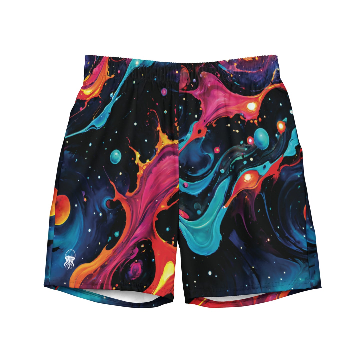 Swim trunks - Astral Tempest - by Jelly Kvlt