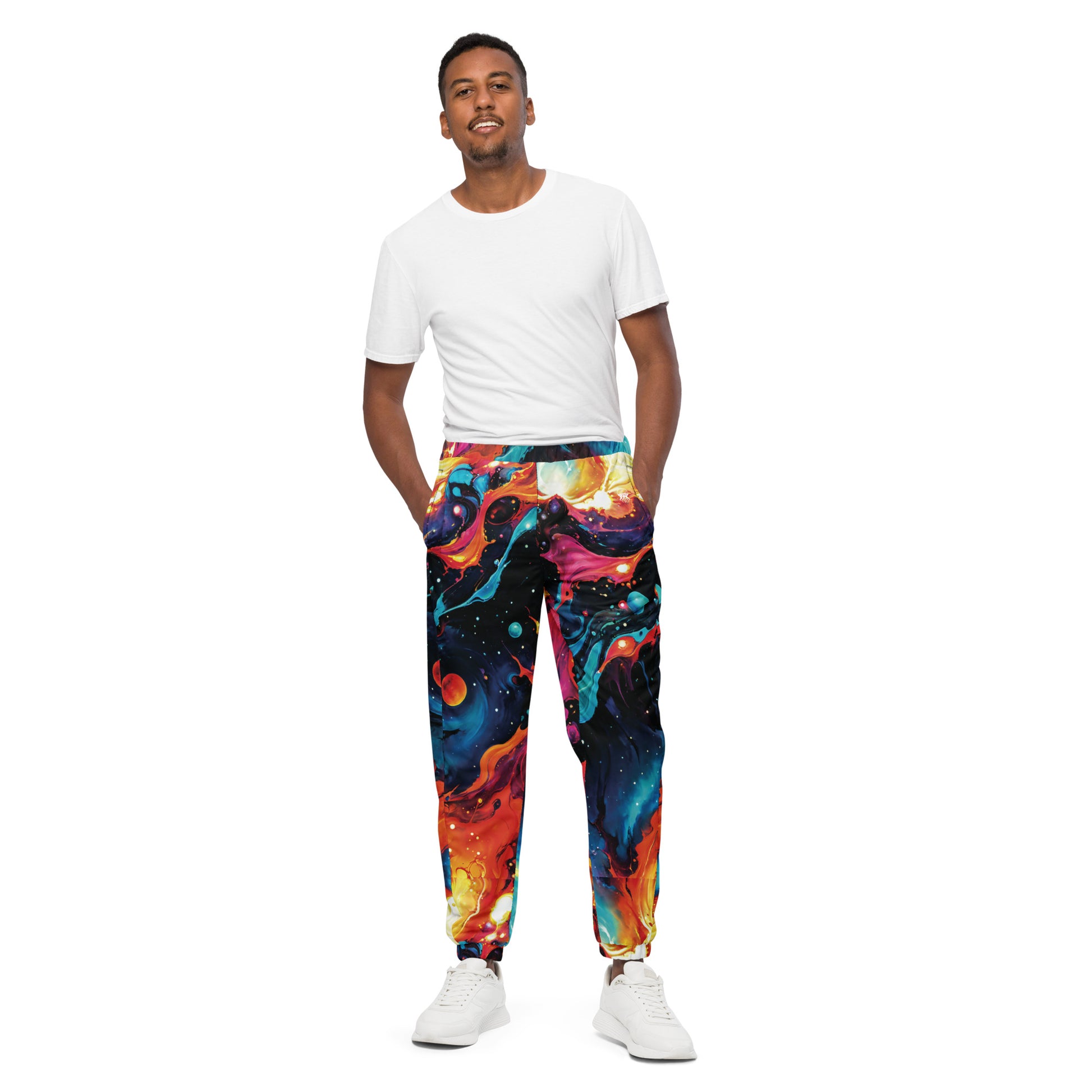 Unisex track pants - Astral Tempest - by Jelly Kvlt