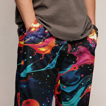 Unisex track pants - Astral Tempest - by Jelly Kvlt