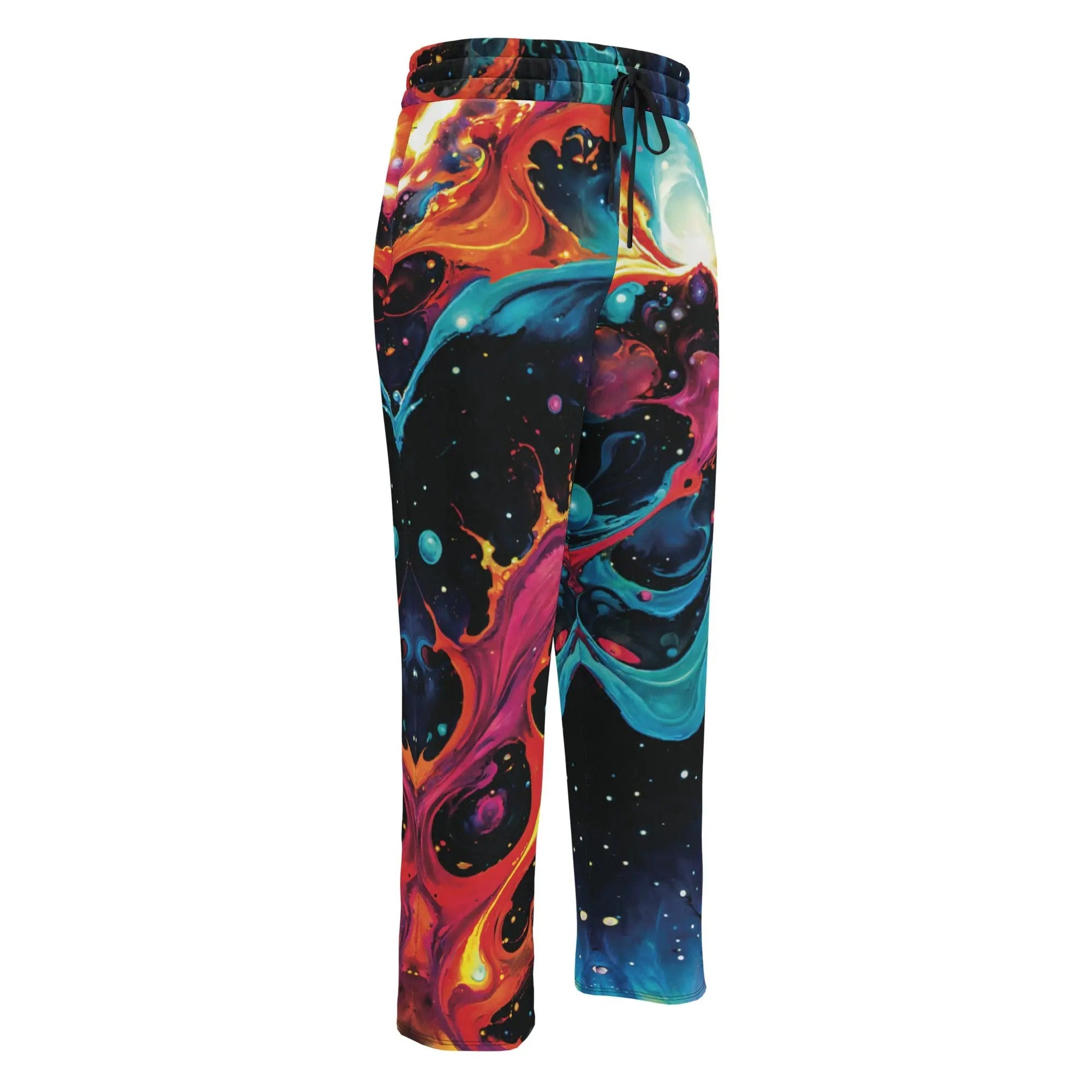 Unisex Wide-leg Joggers - Astral Tempest - by Jelly Kvlt