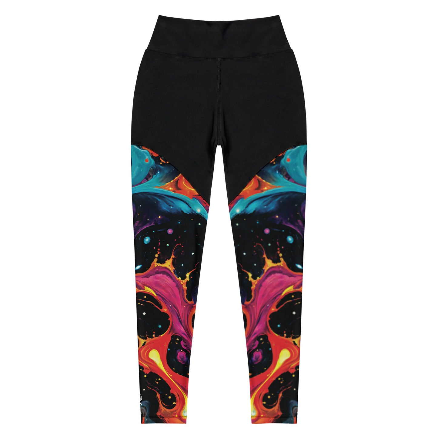 Compression Leggings - Astral Tempest by Jelly Kvlt