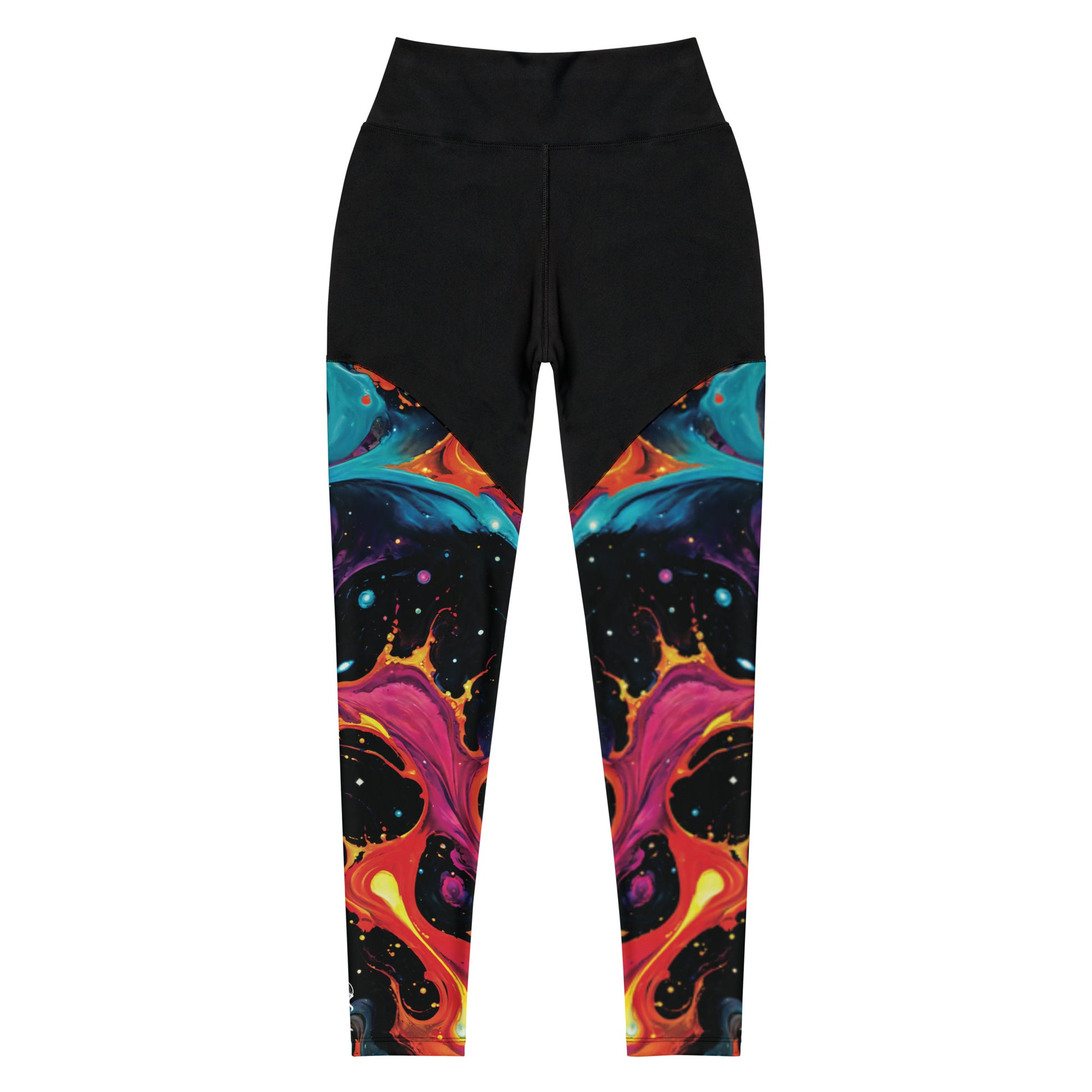 Compression Leggings - Astral Tempest by Jelly Kvlt